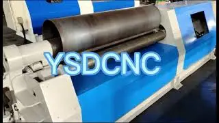 YSDCNC hydraulic four  rolling machine 8X2500mm