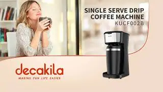 KOPI JAMAN NOW ! - Decakila Single Serve Drip Coffee Machine KUCF002B KECF002B