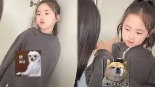 你把饮料放这么低，不就是让我喝的吗？#搞笑 #萌娃 #人类幼崽的800个心眼子