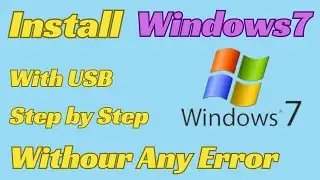 Windows 7 Installation Step by Step 2024 | Install Windows 7 from USB | How to Install Windows 7
