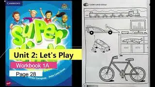 Superminds Workbook 1A Unit 1 : Let's Play (Page 28)