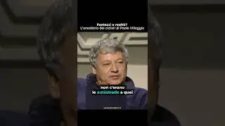 Fantozzi or reality? Paolo Villaggio’s cyclist anecdote