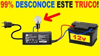 New TRICK to Charge Your Car Battery with a Laptop Charger!