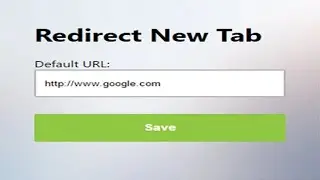 Google Chrome - New Tab Redirect Allows You to Provide Page URL