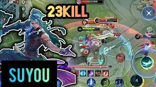 MLBB: Suyou Full Gameplay Ranked Match | 23 KILLS