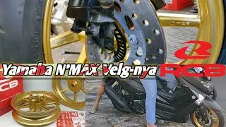 instal Velg RCB Yamaha N'MAX Gold./Recing Boy