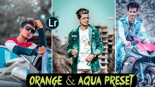 Orange & Aqua Lightroom Mobile Preset|Lightroom Editing|Lightroom preset free download DNG 2020