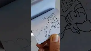 Flipbook Potara Fusion Part 3 #flipbook #dragonball #fusion
