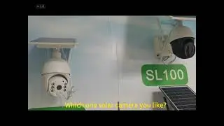 2024 Solar security cameras display room-Ubox/Tuya smart APP
