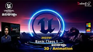 Unreal Engine 5.1 Basic Tutorial in Malayalam 2023