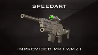 [Speedart][Project Arms#1] improvised MK17/M21 +[C4D-File] #BACK | ijartz