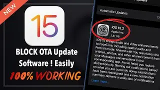 iOS 15.2 - How To Block Software Update iOS 14/15/15.2 NO JAILBREAK ( NEW Update 2022 )