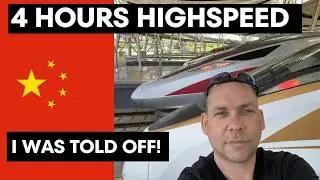 China Bullet Train from Beijing to The Bund at Shanghai!