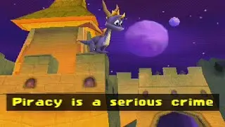 Spyro 3 Anti-Piracy Screen