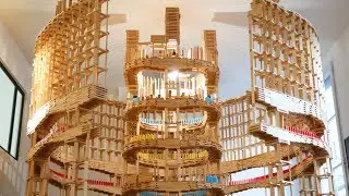 The SPECTACULAR Kapla Colosseum! (w/ Kaplamino & KaplaBen)