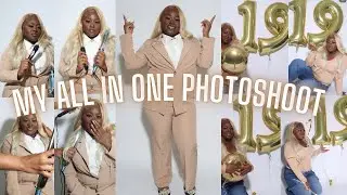 MY ALL IN ONE PHOTOSHOOT VLOG// Business, Birthday and campaign, Disney on the yards