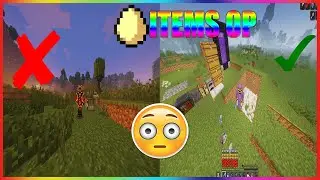 MINECRAFT PERO LOS HUEVOS sueltan ITEMS OP