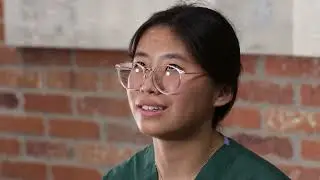 Hye Rim Seo in the Healthcare Careers Discovery Program