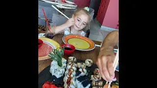 🍣БАКУ//SUSHI HOME BY FEREH//WITE CITY//СУШИ ТАЙМ С ДЕТЬМИ🍤