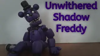 Как слепить Unwithered Shadow Freddy из пластилина