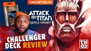 HERE COMES A NEW CHALLENGER!!! ATTACK ON TITAN:BATTLE FOR HUMANITY CCG CHALLENGER DECK REVIEW.