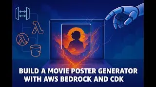 Build a Poster Generator App with AWS Bedrock | AI Image Generation + AWS CDK (Typescript)
