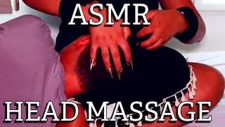Girlfriend Scratches My Scalp Until I Fall Asleep 😴 Metal Claw Head Scratching for Deep Sleep