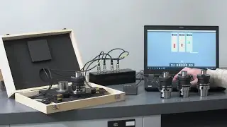 Smart gauge for HSK tool taper
