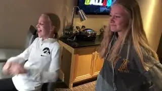 Iowa Hawkeyes Womens Basketball Entrance NCAA Final Four vs South Carolina Caitlin Clark (3/31/2023)