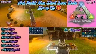 Ark: Mobile New Start Save Data💯 Prime Pass🔥Inf Tame 🌎Inf ST✔️ Unlimited Amber 🔥 All Blueprint 🌉