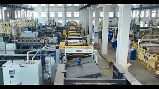 Aseptic liquid packaging extrusion laminating machine Huilong company high speed in 300m/minTetrapak