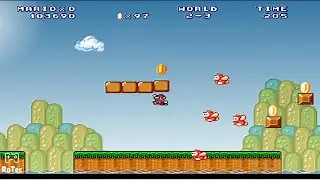 Super mario world gameplay Until Game Over 1😎