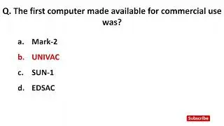 Top 30 Computer Basics MCQ's - For All Competitive Exams