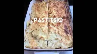 Pastitsio (greek baked pasta)