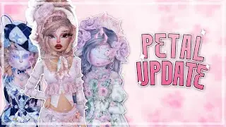 Playing the PETAL UPDATE in DRESS TO IMPRESS *ROBLOX*