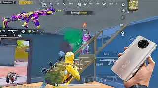 Poco X3 Pro Test Game Pubg 4 Finger Full Gyro 🔥 Solo Vs Squad!!