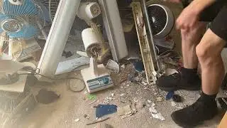 Smash vintage National desk fan feat CJ