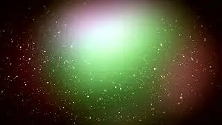 Футаж №513 Частицы света . Движение