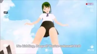 MMD Giantess Growth: Raquel's Colossal Growth