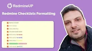 Redmine Checklists formatting