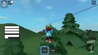Jogando (gun simulator) roblox (leia a descrição)