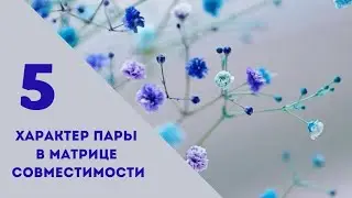 Совместимость.5 энергия в характере пары.Матрица судьбы.
