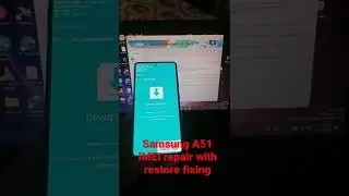 Samsung A50 U5 FRP & IMEI repair 