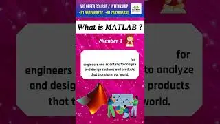 What Is MATLAB? | MATLAB Features & Types | Introduction to MATLAB |  kaashiv venkat 