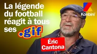 La légende du football Éric Cantona réagit aux gifs iconiques qui ont marqué sa carrière  😭
