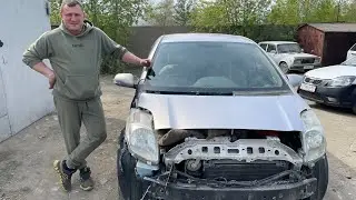 Ремонт Toyota Vitz SCP 90 Часть 1