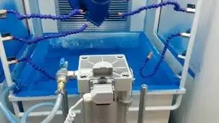 Окраска в псевдоожиженном слое