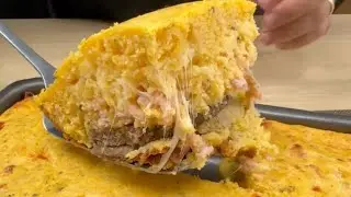 Coloque hambúrguer na sua massa e faça a melhor torta da sua vida!