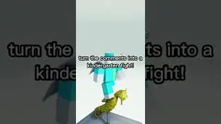 turn the comments into a kindergarten fight #roblox #fyp #viral