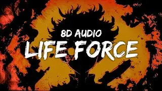 Ptasinski & RJ Pasin -  life force (slowed & reverb) (8D Audio)